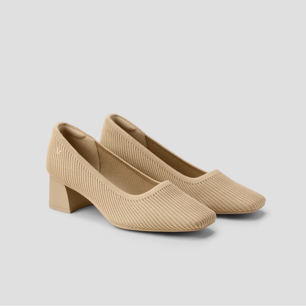 Square-Toe Chunky Heels (Melody) Women's Shoes US 5.5 (EU 35.5)